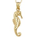Chateau D' Argent 10k Gold Seahorse Necklace