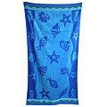 Fish and Shells Beach Towels (Set of 2)