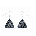 Pewter Celtic Triangle Earrings