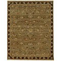 Hand-knotted Albany Handspun Wool Rug (7'6 x 10')