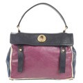YSL Multicolor Medium Leather Briefcase