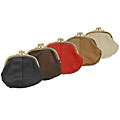 Journee Collection Leather Coin Holder