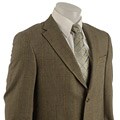 Austin Reed London Men's Olive Checker Blazer
