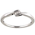 10k White Gold Diamond Ring