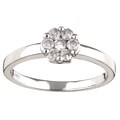 10k White Gold 1/3ct TDW Diamond Ring (I-J, I3)