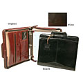 Bond Street Tuscany Hand-stained Italian Leather Organizer
