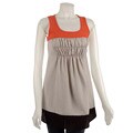 Renee C Women's Colorblock Tunic