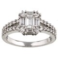 14k White Gold 1ct TDW Diamond Engagement Ring (H-I, VS-I1)