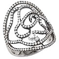 18k White Gold 7/8ct TDW Diamond Ring (G-H, SI)