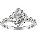 10k White Gold 1/8ct TDW Diamond Ring (HIJ, I1-I2)