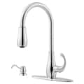Price Pfister Treviso Stainless Steel Kitchen Faucet