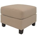 Clayton Microfiber Ottoman