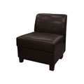 Clayton Customizable Vinyl Armless Chair