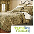 Cameron 7-piece Olive Comforter Set