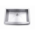 Vigo 16-gauge Farmhouse-style Apron Single Kitchen Sink
