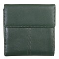 Royce Leather Women's Green Carryall Wallet