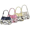 Je Veux Women's Croc and Mix-print Handbag