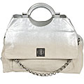 Marc Jacobs Sand and Silver Suede Leather Tote