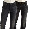 Emerald Rice Men's Premium Standard Straight Leg Jeans