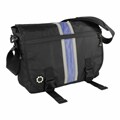 DadGear Blue Center Stripe Diaper Bag