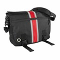 DadGear Red Center Stripe Diaper Bag