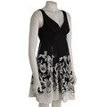 Essentials by A.B.S Silk Georgette Frock Dress