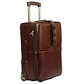 Johnston & Murphy 22-inch Road Agent Leather Luggage