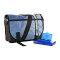 DadGear Blue Retro Stripe Diaper Bag
