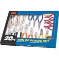 20-piece Ton of Pliers Set