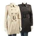 London Fog Women's Military Trench Coat