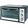 Black 6-slice Toaster Oven