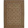 Premiere Machine-made Ivory Wool Rug (8' x 11')