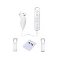 Wii Remote Controller Bundle - 2 Grips and Memory