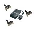 PS2 Slim Multi-Tap with 3 Wireless Controllers