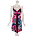 Sangria Women's Bright Bubble Hem Dress