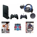 Playstation 2 Friends Bundle - PS2 Wheel and more!