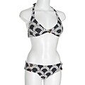 Salinas Mani Halter Top and Button Bottom Bikini
