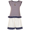 Picture Me Toddler Girl's 2-piece Nautical Capris Set