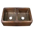 Farmhouse Hammered Copper Sink