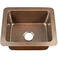 Solid Copper Hand-hammered Kitchen Sink