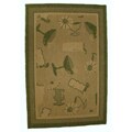 Cocktails Indoor/ Outdoor Rug (2' x 3')