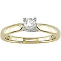14k Gold 1/4ct TDW Lucida Diamond Ring (H-J, I1-I2)