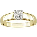 14k Gold 1/2ct TDW Diamond Solitaire Ring (H-I-J, I1-I2)