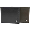 Nautica Men's Genuine Leather Billfold Wallet