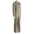 Nine West Women's 3-piece Striped Melange Pant Suit 