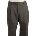 Palm Beach Men's Grey Sharkskin Wool Slacks