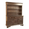 Large Mahogany Shelving Cabinet