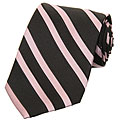 Bruno Piattelli Men's Silk Diagonal Stripe Tie