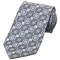 Bruno Piattelli Men's Silk Round Flower Tie