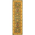 Legacy Handmade Hand-spun Wool Runner (2'3 x 8')